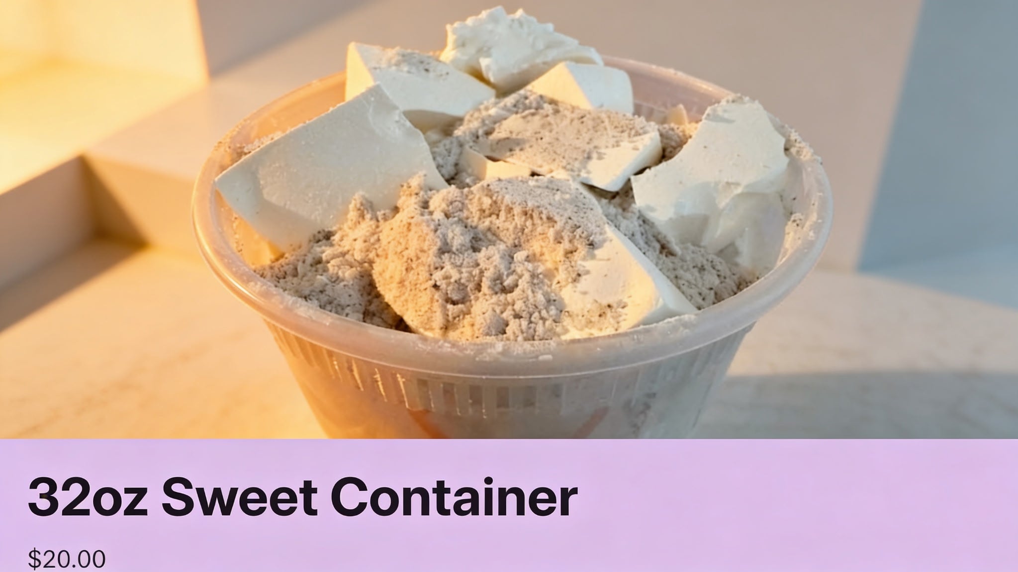 🏷️32oz Sweet Container