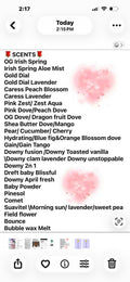 Scents dm you scents